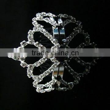 Fashion New Design Delicate Rhinestone Small Princess Crown for Girls Luxury Crown and Tiaras