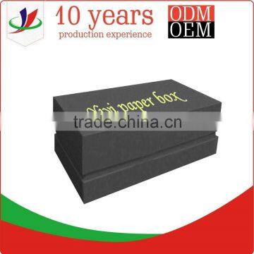 Cardboard Matte Black Box photo-4