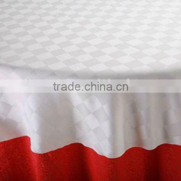 100% polyester decorative table cover