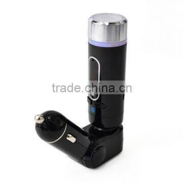 New Arrival 3 in One Car Charger Car Kit A2DP FM Transmitter Bluetooth for Car