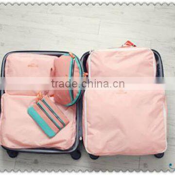 Hot Sale 5pcs = 1Set Polyester Canvas Storage Box With Zipper