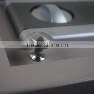 Small Open Top Safe Box With a Handle Into a Drawer