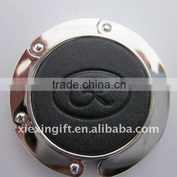 round lady metal bag hanger