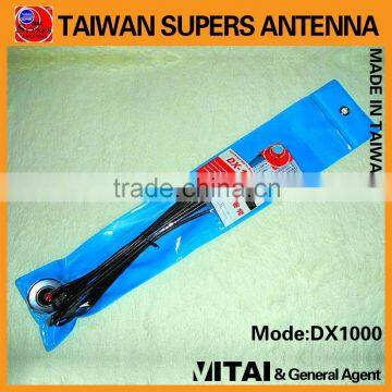 SUPERS DX-1000 145/435/900MHz 1.7/4.15dBi 50W M-P Connector Dual Band Mobile Radio Antenna