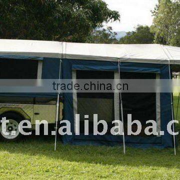 Hot sale soft floor aluminum camper trailer of light weight and off road type