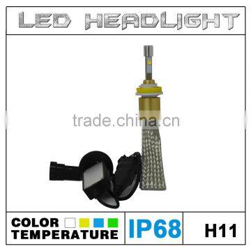 12 Months Warranty H4 H13 9004 9007 Car Headlight LED H11 Bulbs