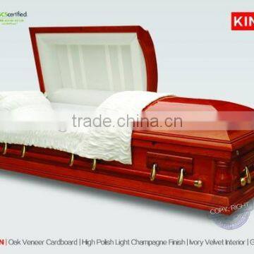 Card CAMERON cheap price casket,wood ataudes low price china