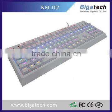 2016 New LED Illuminated Gaming Ergonomic Keyboard USB Multimedia Backlight Backlit Keyboard photo-2