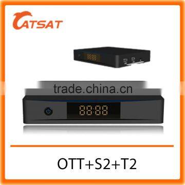 Full HD DVB-S2 DVBT2 Set Top Box Combo Android Box Quad Core 1G 8G