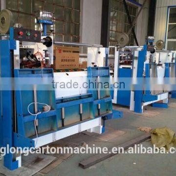 semi-automatic folder gluer machine/carton box packing machine