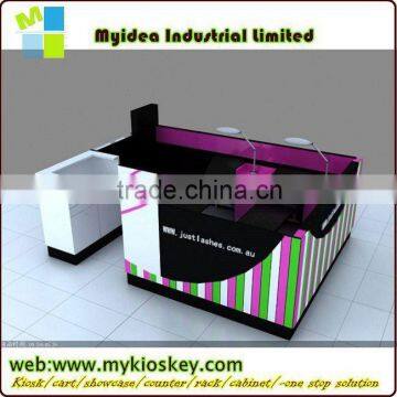 China factory supply high quality mall eyebrow threading kiosk for sale