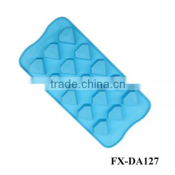 Diamond shape silicone chocolate molds