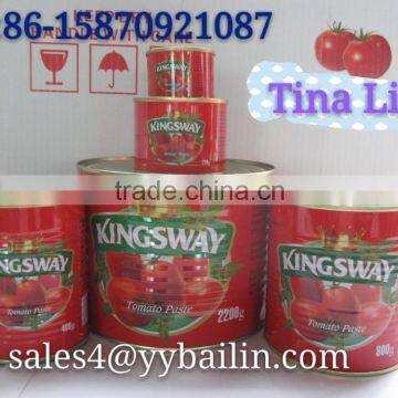 Canned Tomato Paste, Sachet Tomato Paste, Tomato Sauce, Tomato Puree,