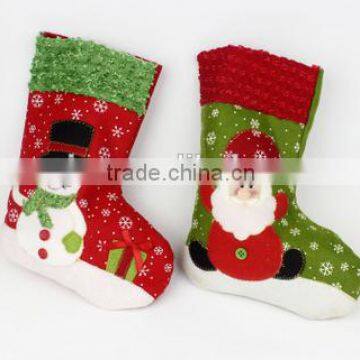 Christmas socks snowman Christmas stocking decoration