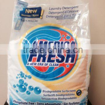 AMERICA FRESH LAUNDRY DETERGENT POWDER KRYZTAL BAG