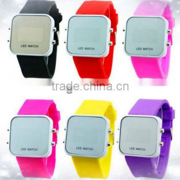 led watch, sport led watches, silicone led watch