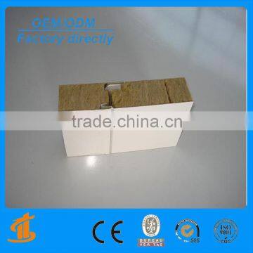 Colorful Rock Wool Composite Sandwich Panel for Prefabricated House