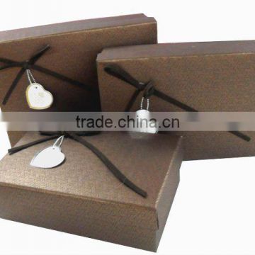 Fancy high quality paper gift packaging