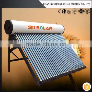 solar thermal: Integrated & Pressurized solar water heater with Porcelain Enamel inner tank