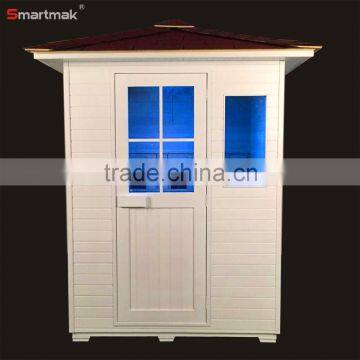 Hemlock deluxe outdoor sauna room for sale