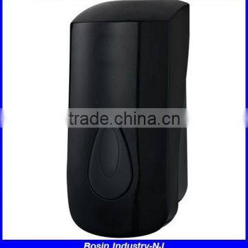 black wall mount foam shower head manual soap dispenser with spray pump