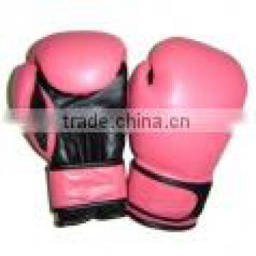 Pink & Black Color Women Boxing Glove