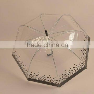 China Customized Material POE Apollo Umbrella With Plastic Handle Most Popular photo-6
