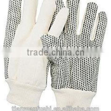 2015 White&Gray Top Quality Cotton Safety Gloves Engineering Matching Wholesale Cheap Gloves