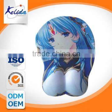 anime 3d mouse mat , sexy carton girl mouse mat