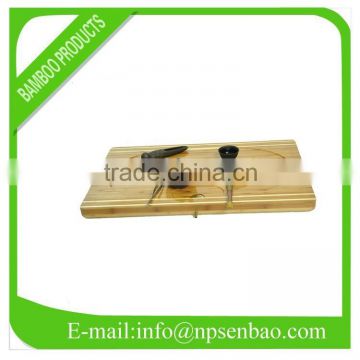 Chinese style bamboo tea tray