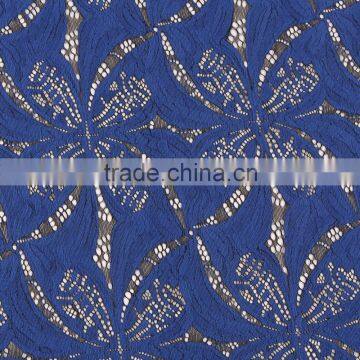 China Supplier Offer Big Flower French Lace Design for Evening Dress photo-3