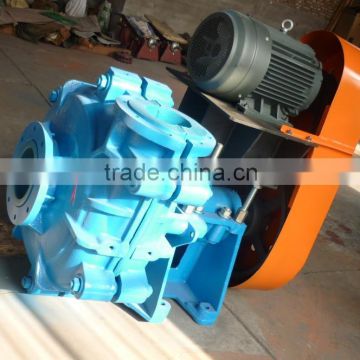 Heavy duty anti wear centrifugal slurry pump for mining solid slurries