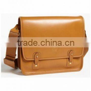 Leather Messenger Bag