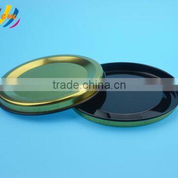 Made in china metal lids for paper wine tubes