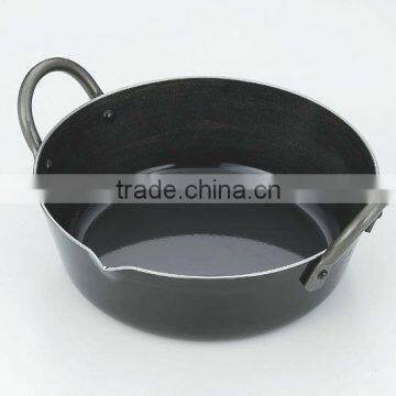 Quality iron deepfryer 20cm (7.87in)for kitchen