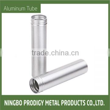 S-Aluminum Silvery tall and thin Tube Supplier for Cigar