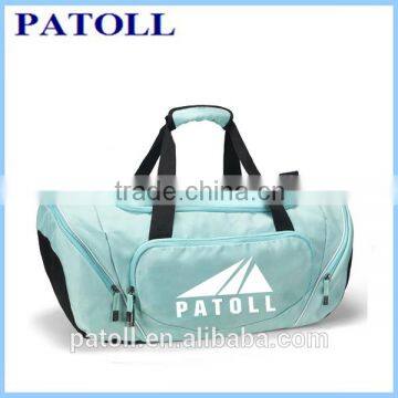 Good color sports bag with wet compartment