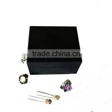 Luxury Black Wooden Mens Watch Boxes ,Accept Custom Logo. photo-3