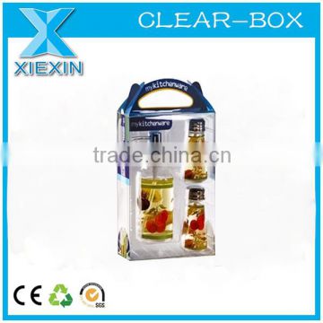 custom folding nice plastic cosmetic packaging box