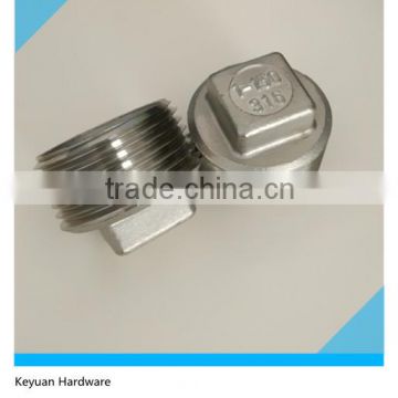 ANSI 316 Screwed Plug Fitting BSP Male Taper Thread Cast Technic