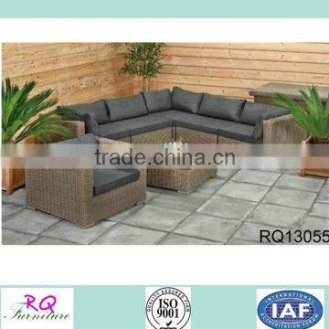 Sofa Rattan Alum Frame PE Rattan