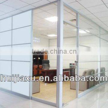 frosted glass room dividers, clear glass partition wall, soundproof glass office wall