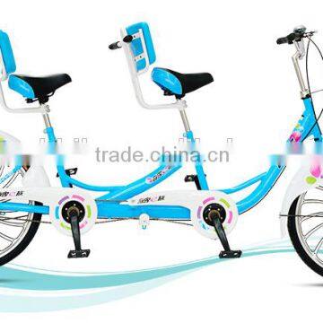 24 inch tandem bike / single speed bicycle / double seat tandem bicycle