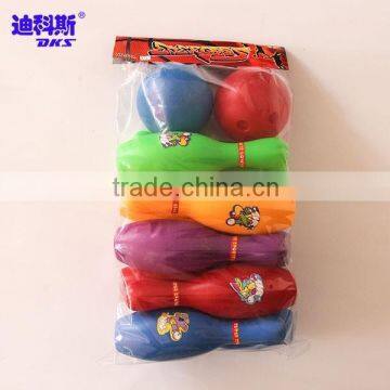 DKS Cheap Colorful mini bowling ball for kid