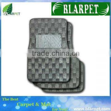 Top quality stylish Polyester and PVC car anti slip mat