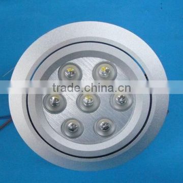 Hot sale high quality led downlight 1w x7