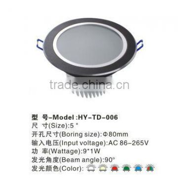 9w Led Led downlight ceiling downlighting For home Indoor Lighting