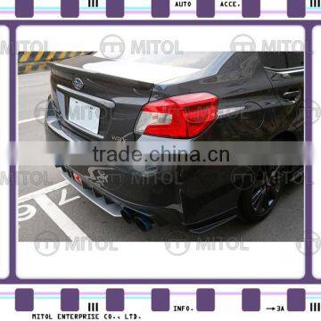 Body Kits for SUBARU WRX 2014 Rear Bumper Lip Auto Body Kits photo-3