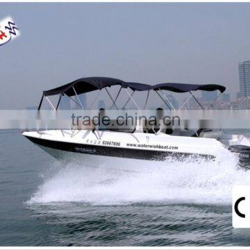 QD 22 BOWRIDER fiberglass small speed boats sale