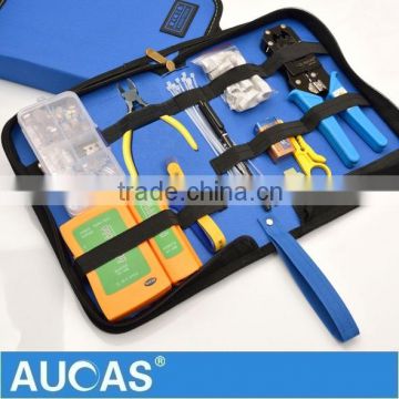 Factory Supply RJ45 Network Cable Tool Set 17 Pieces Imported Tools Offer Price